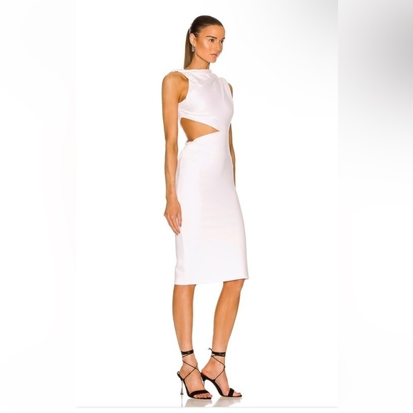 New! Et Ochs Chloe Waist Cut Out Dress 🤍 sz 12 NWT! - Picture 2 of 15